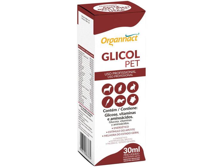 Imagem de Suplemento Organnact Glicol Pet para Cachorro - 30ml