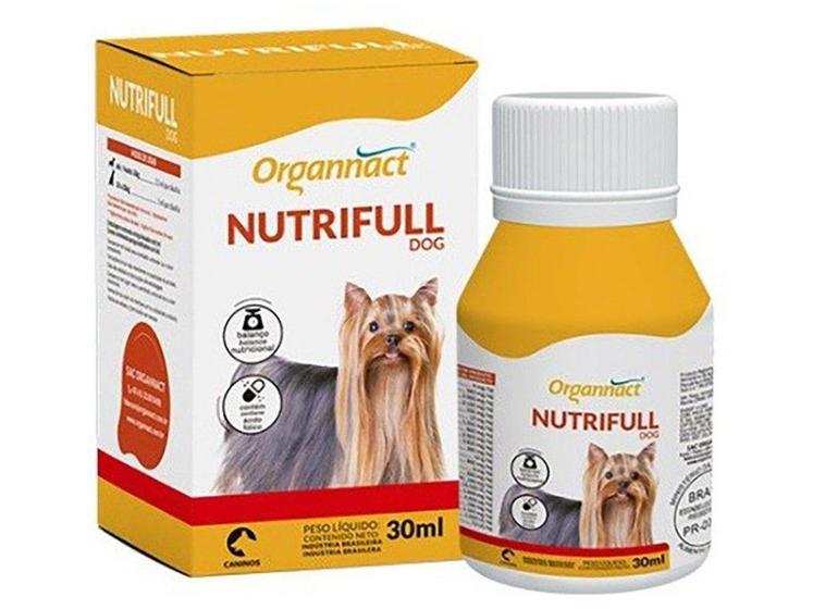 Imagem de Suplemento Organnact Nutrifull Dog - para Cachorro 30ml