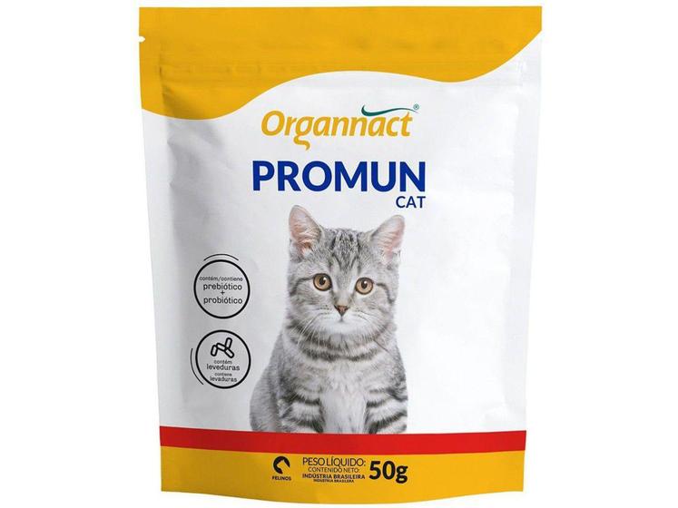 Imagem de Suplemento Organnact Promun Cat - para Gato 50g