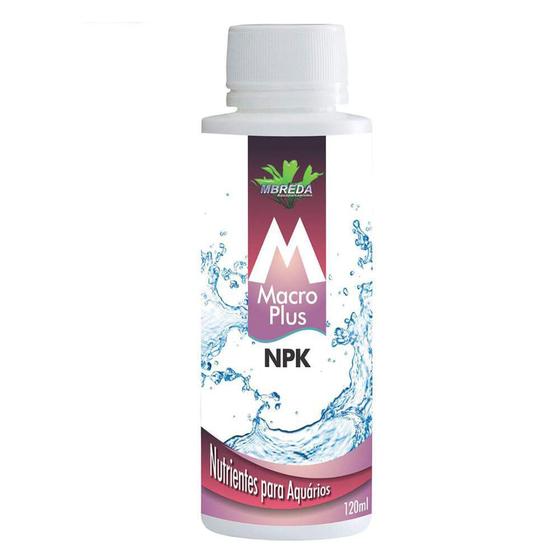 Imagem de Suplemento Para Aquários MBreda Macroplus NPK - 120ml