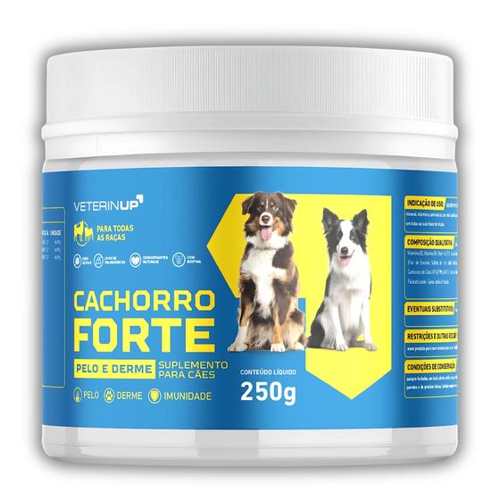 Suplemento para cães Queda de Pelo Cachorro Forte Pelo e Derme 250g
