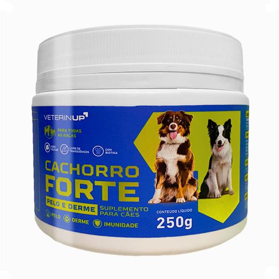 Imagem de Suplemento para cães Queda de Pelo Cachorro Forte Pelo e Derme 250g
