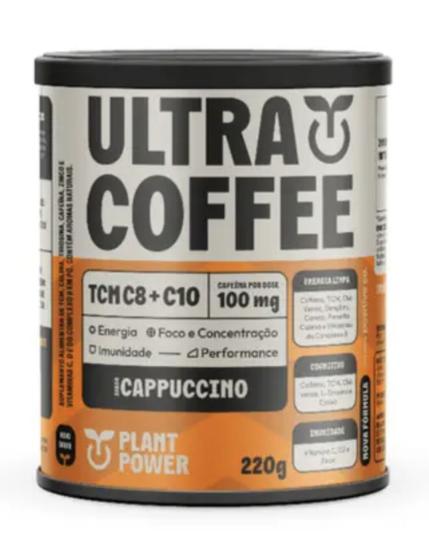 Imagem de Suplemento Plant Power Ultracoffee Cappucino 220g