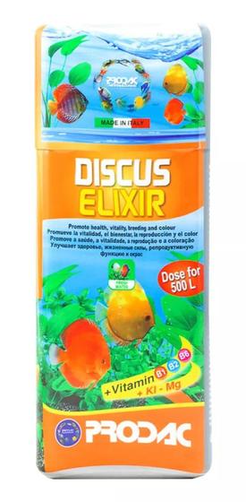 Imagem de Suplemento Prodac Discus Elixir 250ml Vitamina Peixes Discus