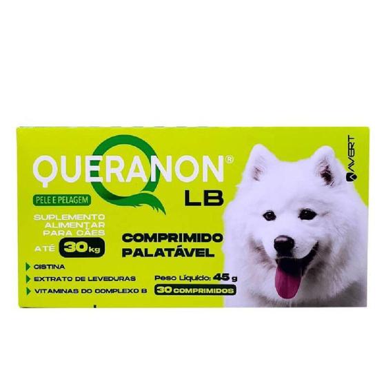 Imagem de Suplemento Queranon LB para Cães 45g  - 30Kg - AVERT