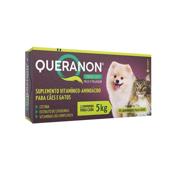 Imagem de Suplemento Queranon para Cães De 5Kg - 30 Comprimidos