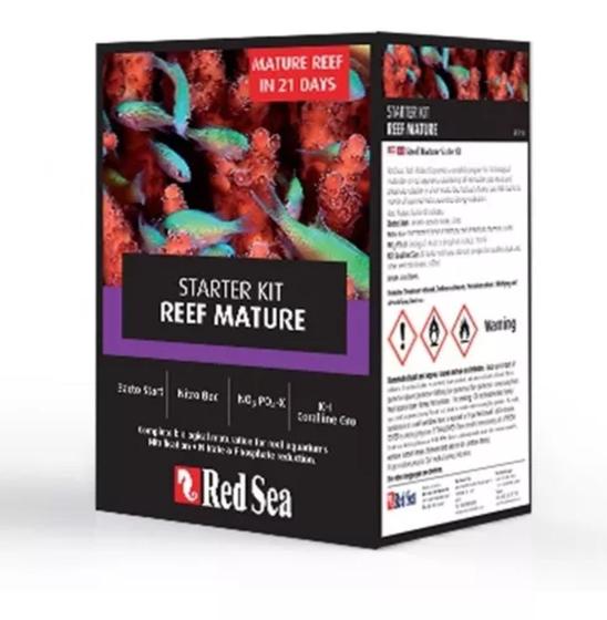 Imagem de Suplemento red sea starter kit reef mature - 4 suplementos