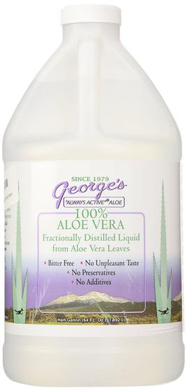 Imagem de Suplemento Softgel George's Aloe Vera 1,89L - 100% Ativo