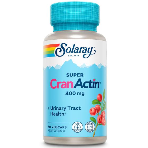 Imagem de Suplemento SOLARAY Super CranActin Extrato de Cranberry 400 mg