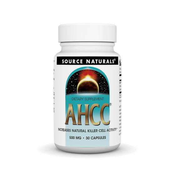 Imagem de Suplemento Source Naturals AHCC 500 mg 30 cápsulas