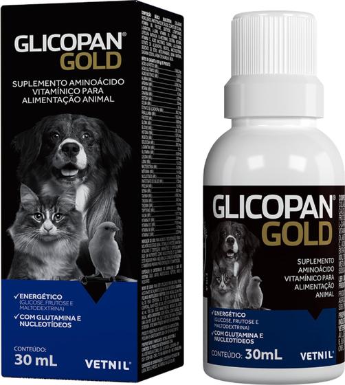 Imagem de Suplemento Vetnil Glicopan Gold 30ml