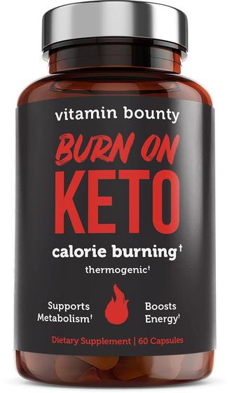 Imagem de Suplemento Vitamin Bounty Burn On Keto - 60 Cápsulas