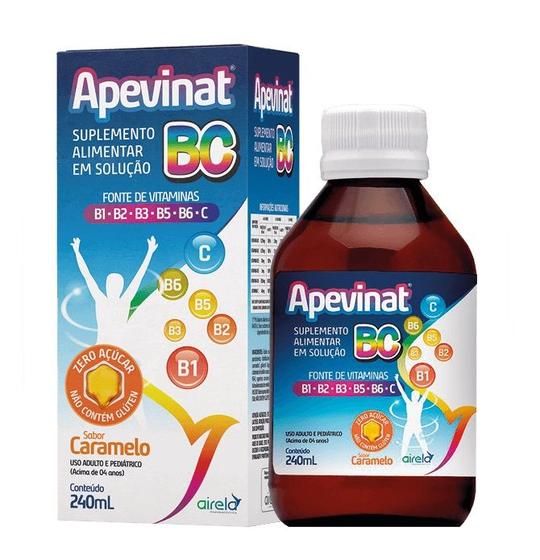 Imagem de Suplemento Vitamina Apevinat BC 240ml Solução Oral - Airela