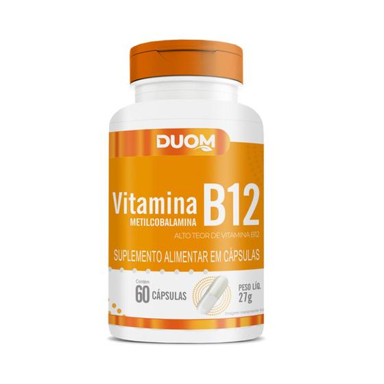 Imagem de Suplemento Vitamina B12 Metilcobalamina 60Cps - Duom