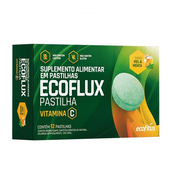 Imagem de Suplemento Vitamina C Com 12 Pastilhas Ecoflux - Ecofitus