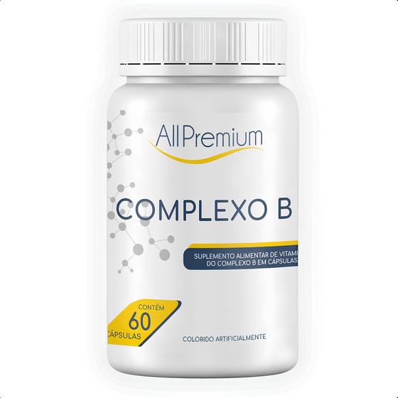 Imagem de Suplemento Vitamina Complexo B All Premium 150g 60 Cápsulas