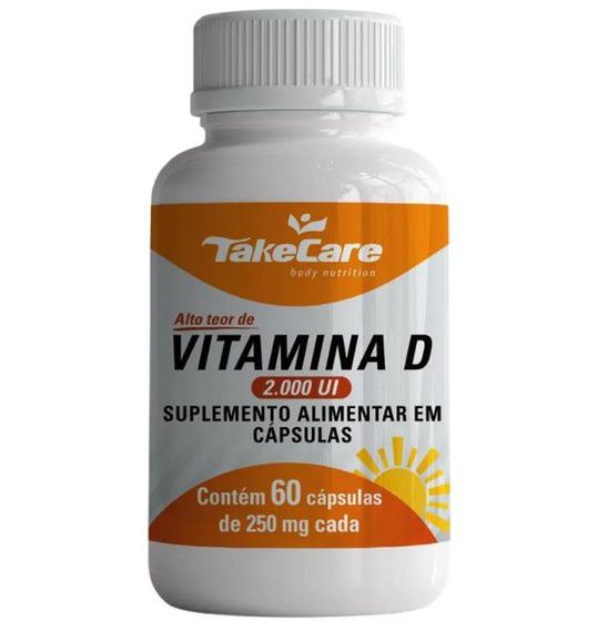 Imagem de Suplemento Vitamina D  2.000 UI Alta Concentração  60 cáps