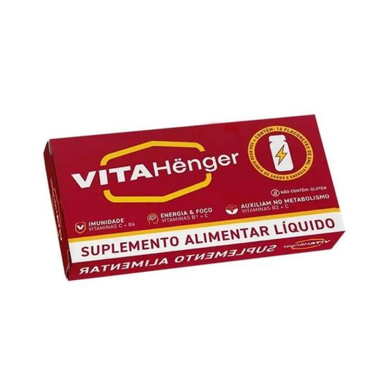 Imagem de Suplemento Vitamínico - 16 Flaconetes de 5ml -  VitaHenger