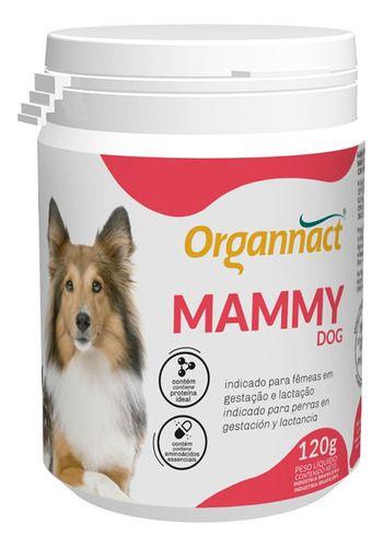Imagem de Suplemento Vitamínico Fêmea Prenha Organnact Mammy Dog 120g