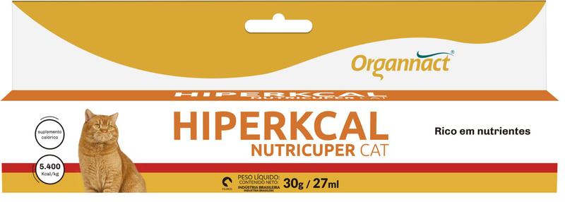 Imagem de Suplemento Vitamínico Hyperkcal Nutricuper Cat 30g Organnact