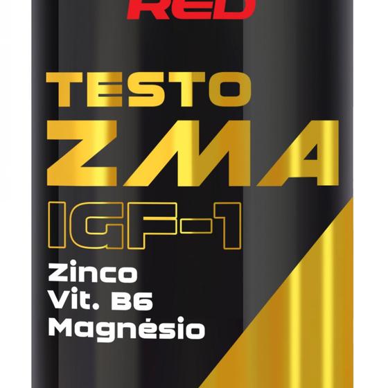 Imagem de Suplemento Vitamínico Mineral Red Testo Zma Igf-1 Com 60 Tabs