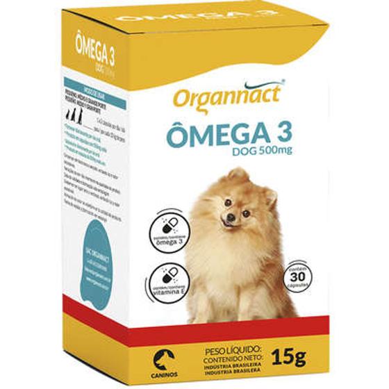 Imagem de Suplemento Vitamínico Omega 3 Dog 500- 90 cápsulas