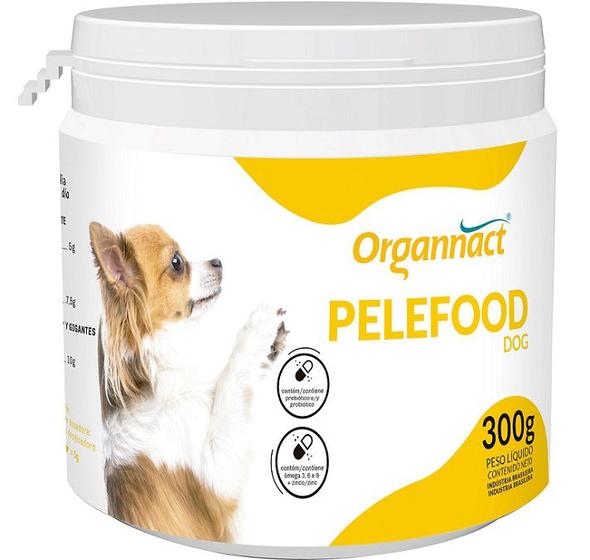 Imagem de Suplemento Vitamínico Pelefood Dog 300g p/ Cães - Organnact