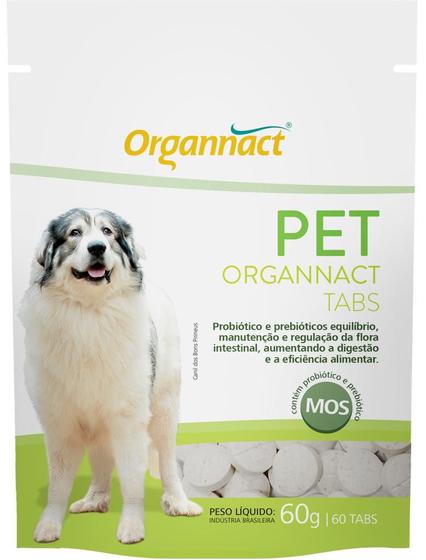 Imagem de Suplemento Vitamínico Pet Organnact Tabs 60gr - Organnact