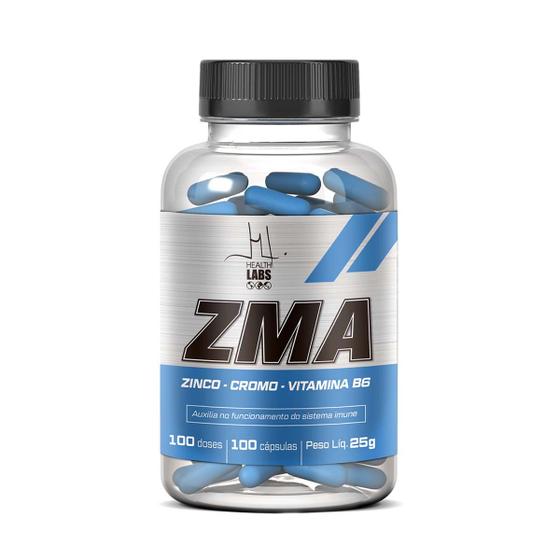 Imagem de Suplemento Vitamínico Zma Cromo Health Labs 100 Cápsulas