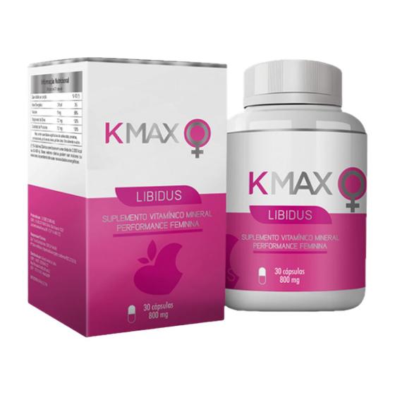 Imagem de Suplemento Vitamino e Mineral Aumenta a Libido Feminino - Kalya KMAX Libidus 