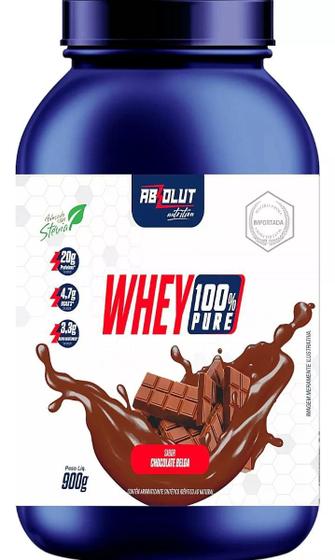 Imagem de Suplemento Whey Protein Concentrado 100% Pure 900g Absolut