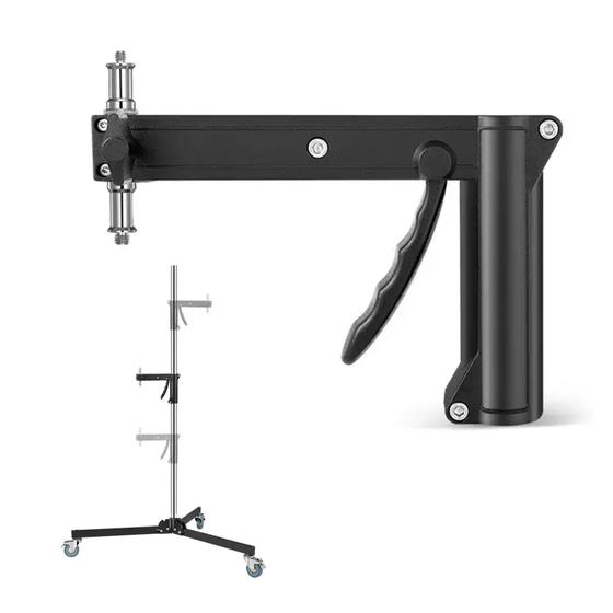 Imagem de Suporte Ajustável De Luz 1/4'' E 3/8'' Para Encaixe Em Tripés C-stand