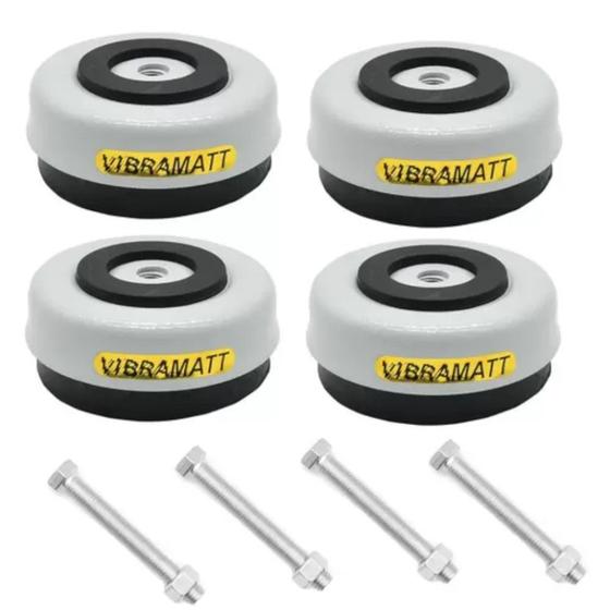Imagem de Suporte anti-vibração encaixe de 1/2" com 4 peças - STANDARD Vibramatt - Vibramatt