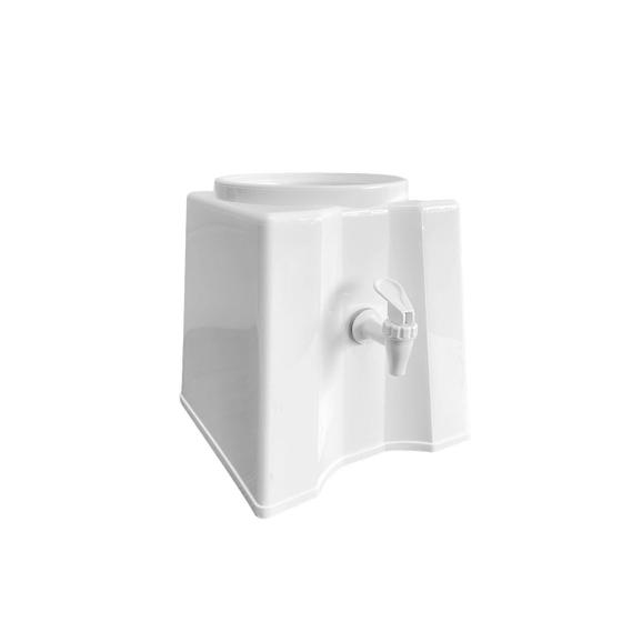Suporte Apoiador Galão De Agua Mineral Bebedouro Garrafão Branco 10/20 ...