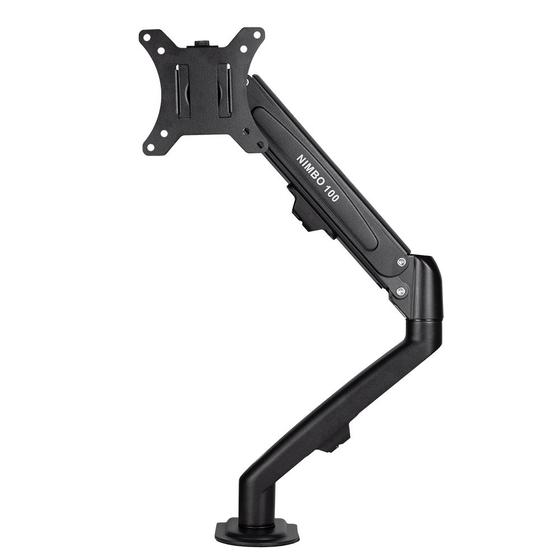 Suporte Articulado Com Pistão a Gás P/ Monitor Zinnia Nimbo 100 17 à 27 Pol. Preto ZNO-ZNNBO100-BK01 Menor preço em Suporte Articulado Com Pistão a Gás P/ Monitor Zinnia Nimbo 100 17 à 27 Pol. Preto ZNO-ZNNBO100-BK01
