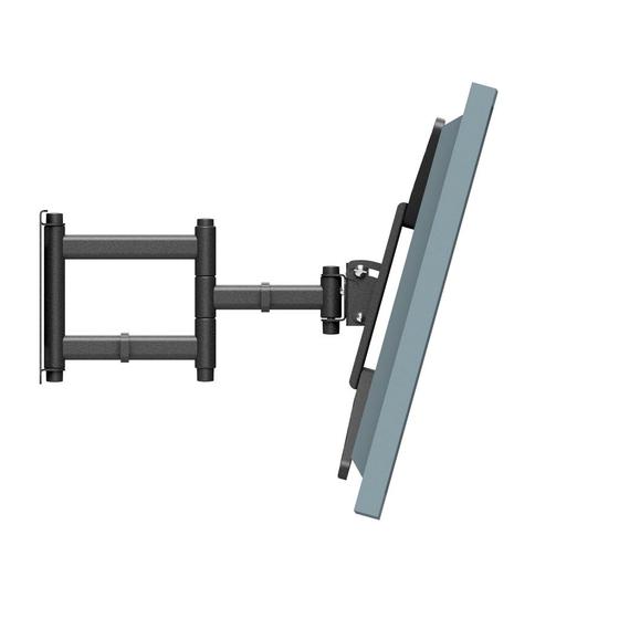 Imagem de Suporte articulado de parede tv/ monitor smart 3 movimentos articulações tela de 19 a 65 polegadas com inclinação