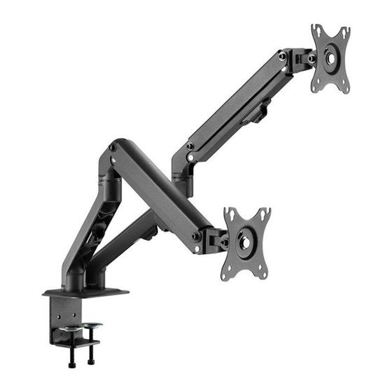 Suporte Articulado Para 2 Monitores Brateck LDT45 C024, 17 Pol. a 27 Pol., LDT45-C024 Menor preço em Suporte Articulado Para 2 Monitores Brateck LDT45 C024, 17 Pol. a 27 Pol., LDT45-C024