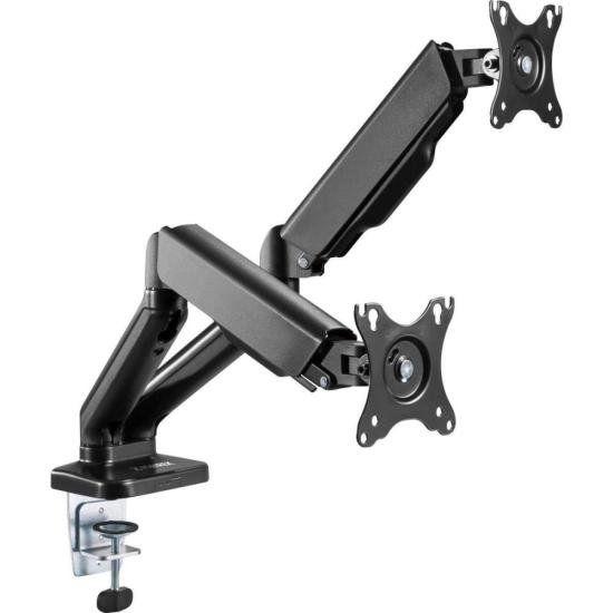 Imagem de Suporte Articulado Para Dois Monitores com Pistão a Gás Fortrek FK 441S 17"-32"