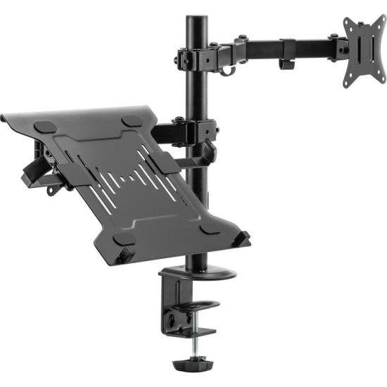 Suporte Articulado Para Monitor e Notebook Fortrek FK485S Menor preço em Suporte Articulado Para Monitor e Notebook Fortrek FK485S