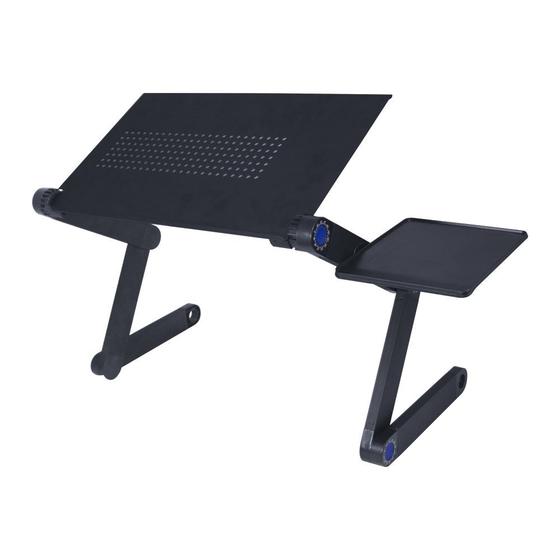 Suporte articulado para notebook com mousepad  Preto é boa?