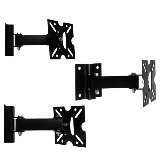 Imagem de Suporte Articulado para TV 24, 32, 39, 40, 42, 43, 44, 50, 55 polegadas Samsung, LG, Semp, Philco, TCL, AOC, Toshiba