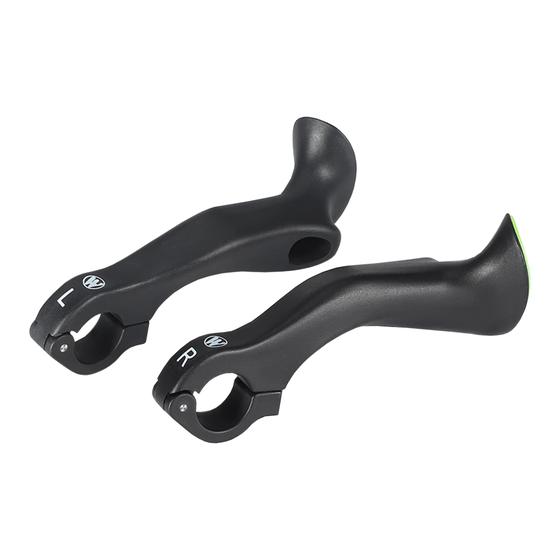 Imagem de Suporte Bar Ends Ergonômico 22.2x145mm P/ Manopla Bike MTB - West Biking