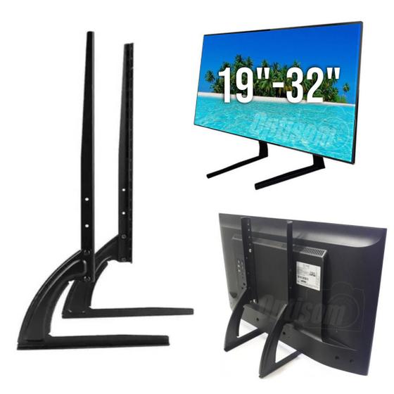 Suporte Base Mesa Universal Mxt Para Tv Monitor 19 A 32 Polegadas Menor preço em Suporte Base Mesa Universal Mxt Para Tv Monitor 19 A 32 Polegadas