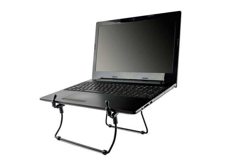 Imagem de Suporte Base para Notebook e Tablet Ergonômico Ajustável em Aço 