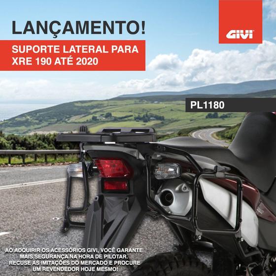 Imagem de Suporte Bau Lateral Givi Xre190 XRE 190 PL1180 Lançamento