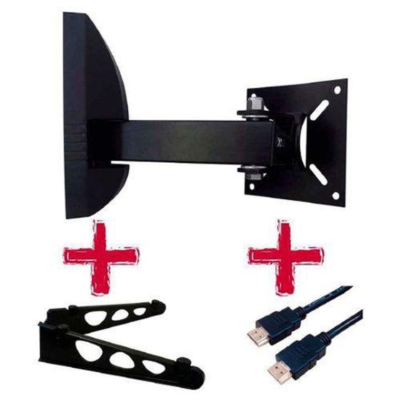 Suporte Bi articulado Brasforma Sbrp-136 Para Tvs 10 à 55 Menor preço em Suporte Bi articulado Brasforma Sbrp-136 Para Tvs 10 à 55