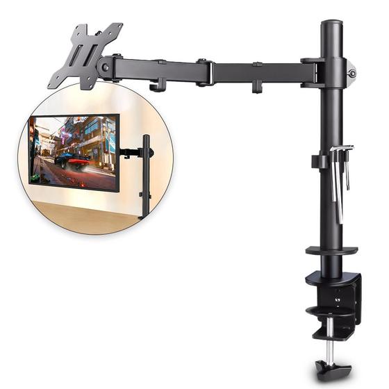 Suporte Braço Articulado Para Monitor Lcd De Mesa Reforçado Menor preço em Suporte Braço Articulado Para Monitor Lcd De Mesa Reforçado