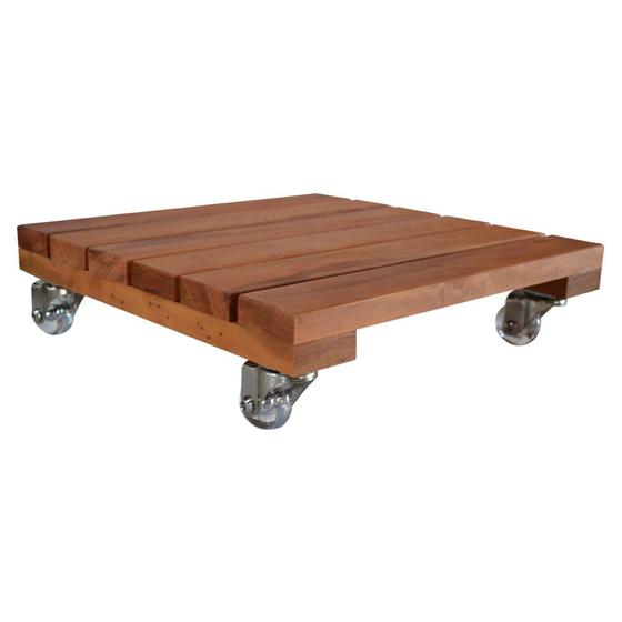 Suporte c/ Rodinhas Lotus Linha Premium Bolzan p/ Botijão e Vaso Menor preço em Suporte c/ Rodinhas Lotus Linha Premium Bolzan p/ Botijão e Vaso