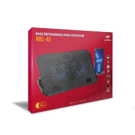Imagem de Suporte C3Tech Base P/Notebook 15.6 Nbc-40Bk
