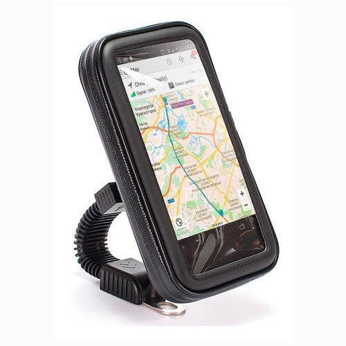 Imagem de Suporte Capa Porta Celular GPS Guidão Bike Bicicleta Moto Case Impermeável 360 A Prova D Água - Prime